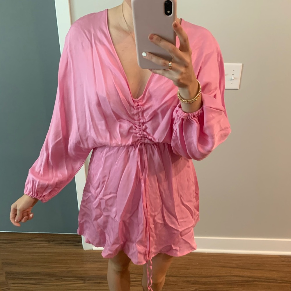 ZARA PINK DRESS